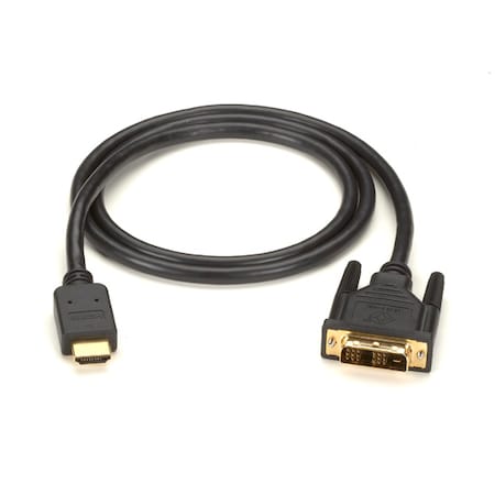 Black Box Hdmi To Dvi Cable, M/M, Pvc, 5-M (16.4-F EVHDMI02T-005M